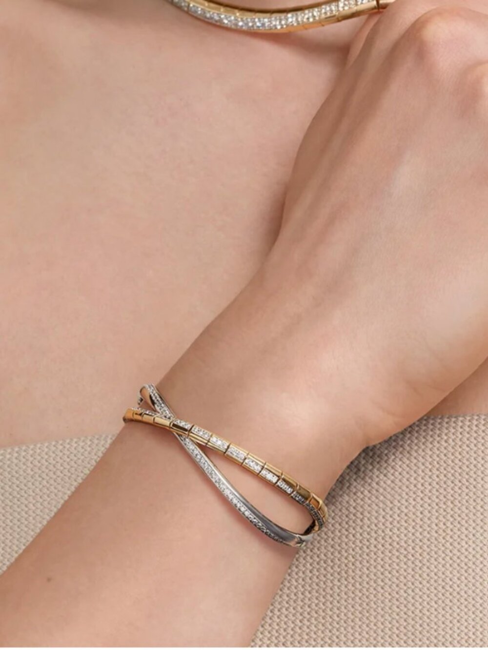 Vyne Zircon Statement Bracelet - Lola Rose
